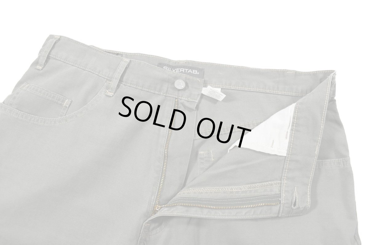 画像5: 00s Deadstock Levi's Silver Tab Shorts Olive リーバイス (5)