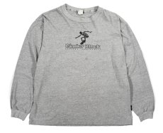 画像1: Used L/S Print Tee "Cinder Block" made in USA (1)