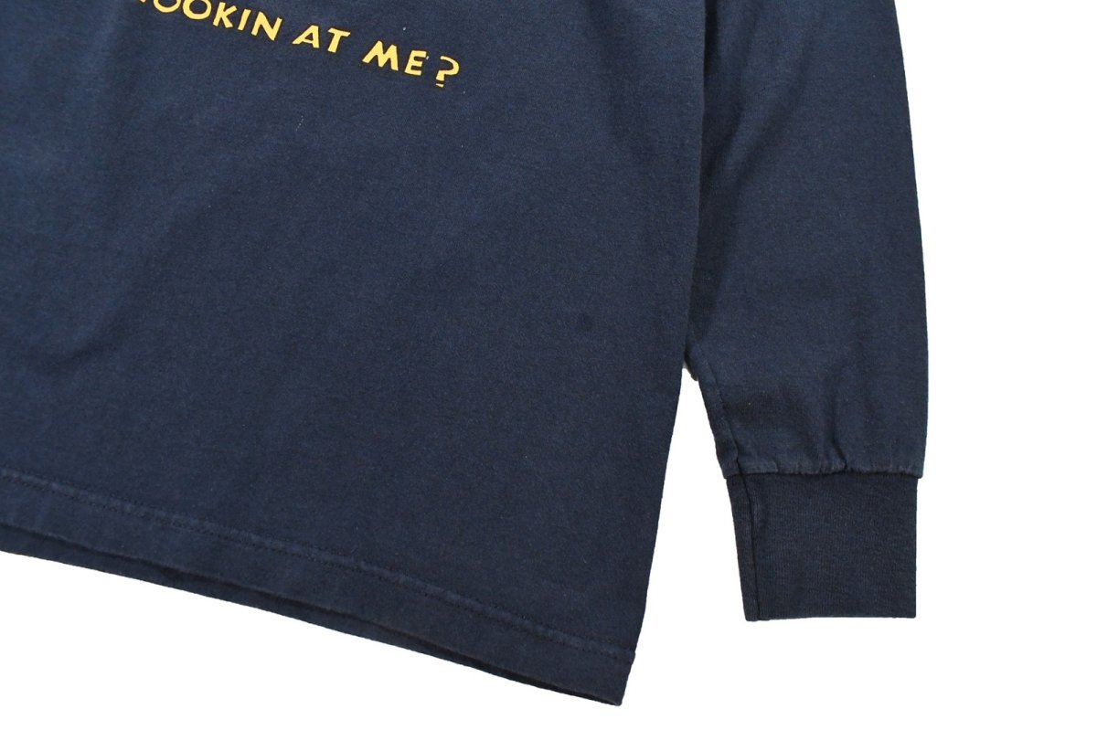 画像3: Used L/S Print Tee "You Lookin at Me?" made in USA (3)