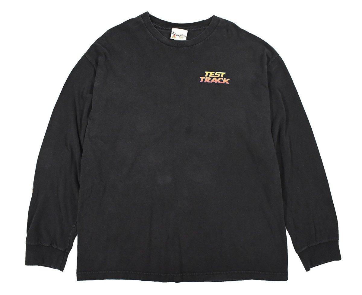 画像1: Used Disney L/S Print Tee "Test Track" (1)