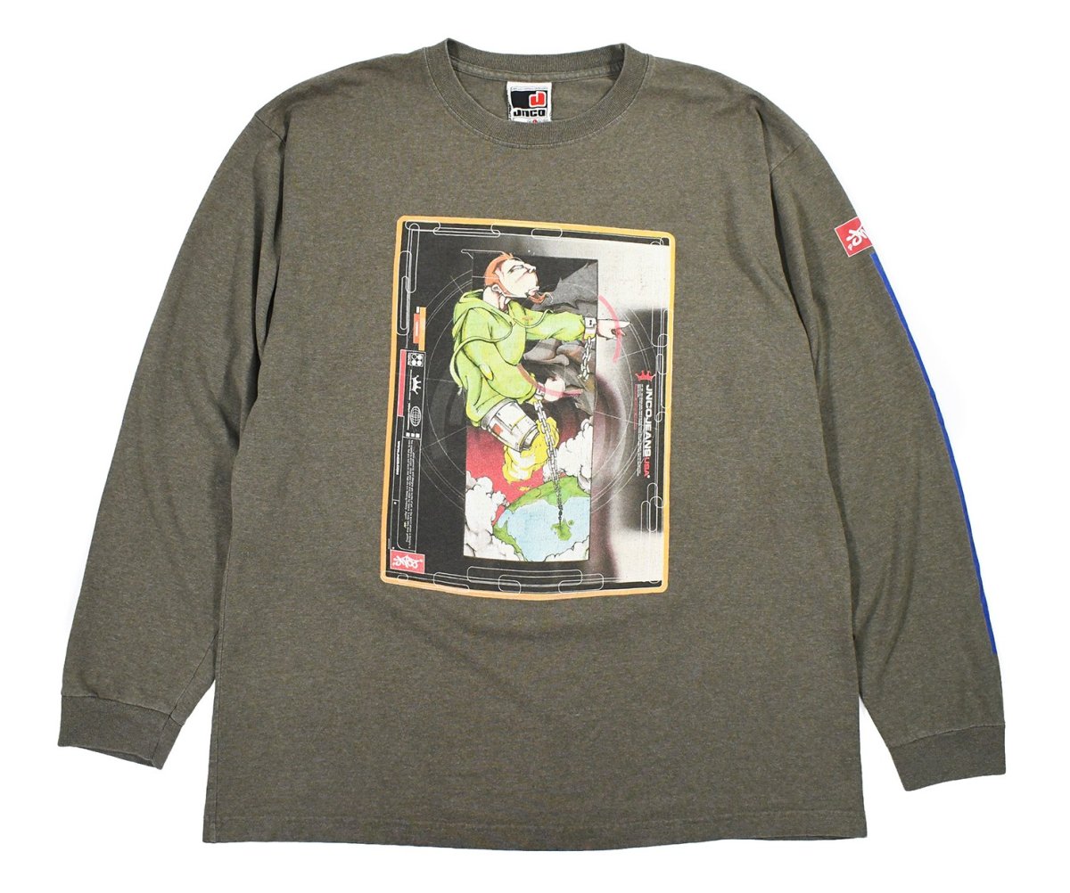画像1: Used JNCO L/S Print Tee made in USA (1)