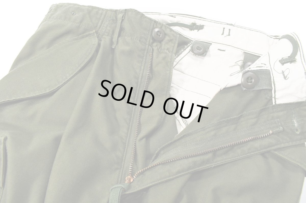 画像7: 70s Used Us Army M-65 Field Pants Olive (7)