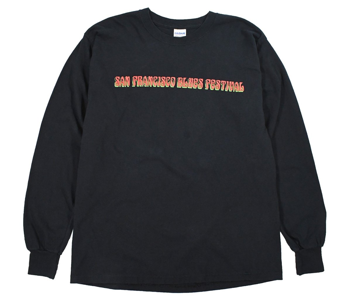 画像1: Used L/S Print Tee "San Francisco Blues Festival" (1)