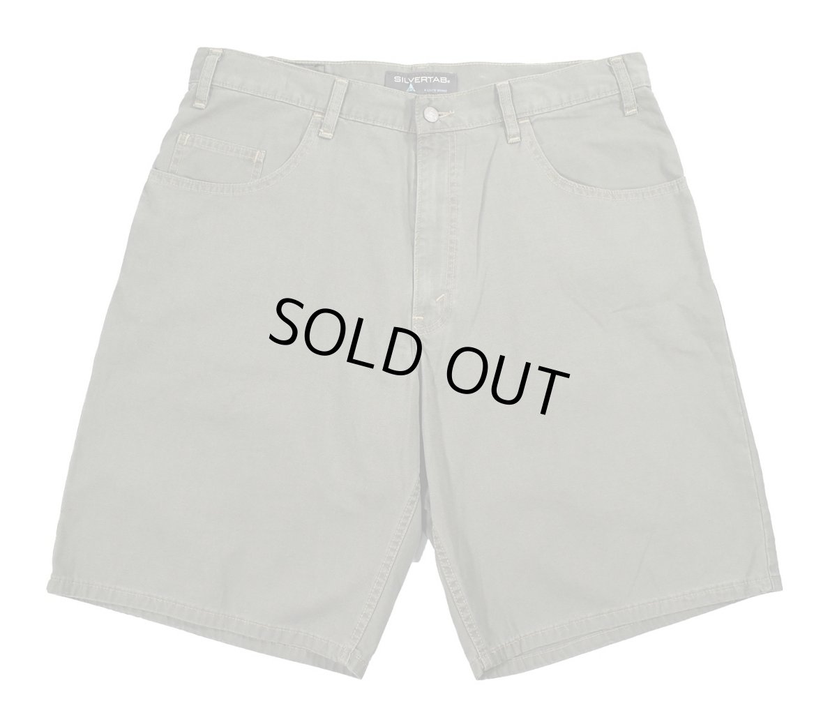 画像1: 00s Deadstock Levi's Silver Tab Shorts Olive リーバイス (1)