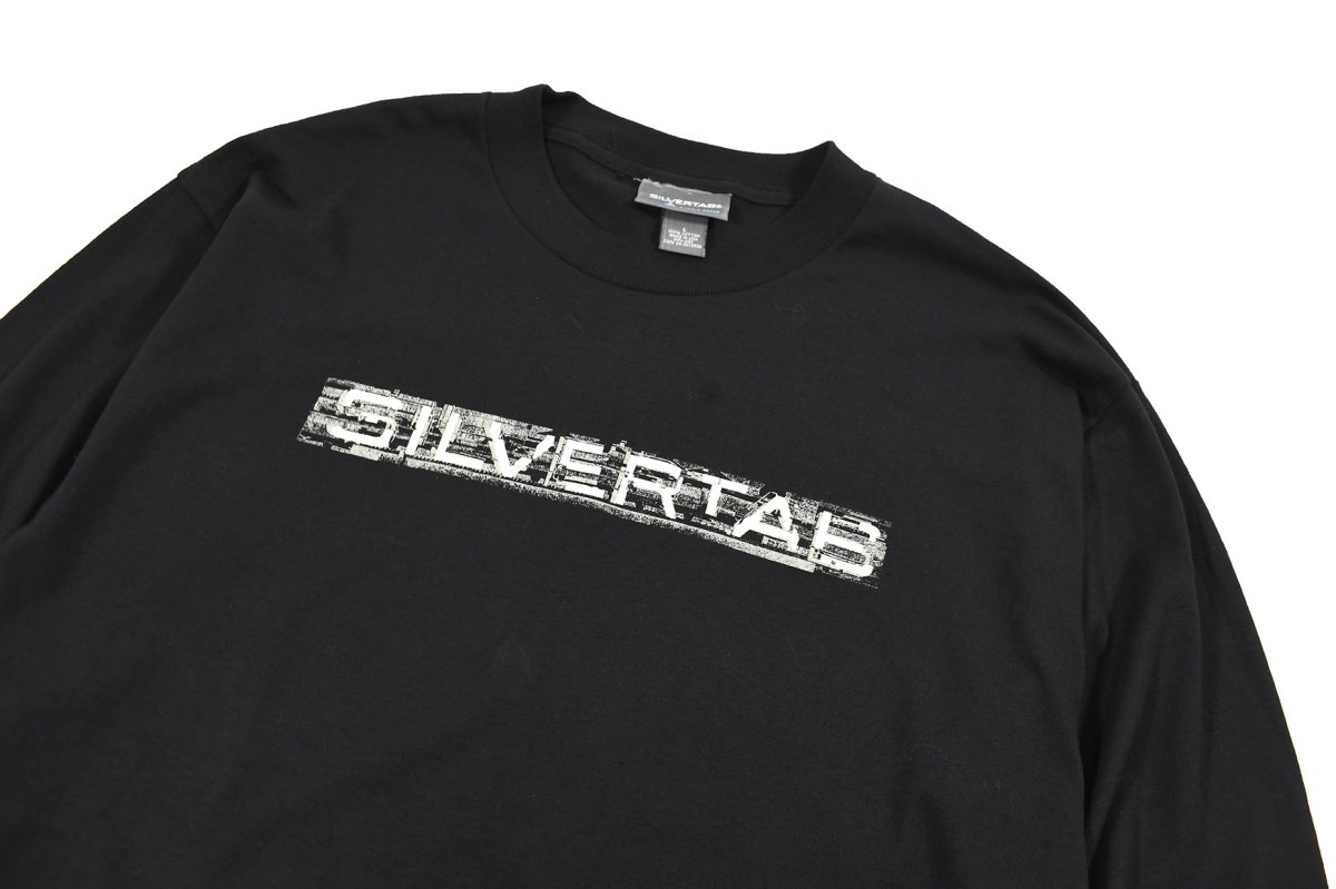 画像2: Deadstock Levi's Silver Tab L/S Print Tee made in USA (2)