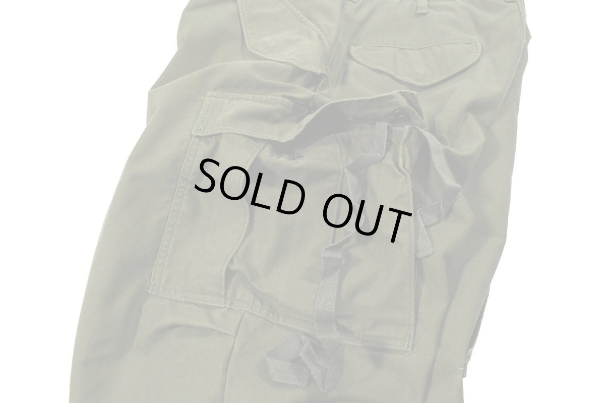 画像5: 70s Used Us Army M-65 Field Pants Olive (5)