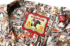 画像4: Used Cinch S/S Open Collar Cotton Shirt (4)