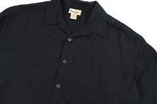 画像2: Used Panama Jack S/S Open Collar Ramie Shirt (2)