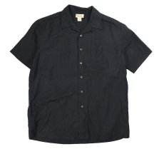 画像1: Used Panama Jack S/S Open Collar Ramie Shirt (1)