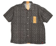 画像1: Used Levi's S/S Open Collar Linen/Rayon Shirt (1)