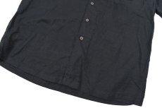 画像3: Used Panama Jack S/S Open Collar Ramie Shirt (3)