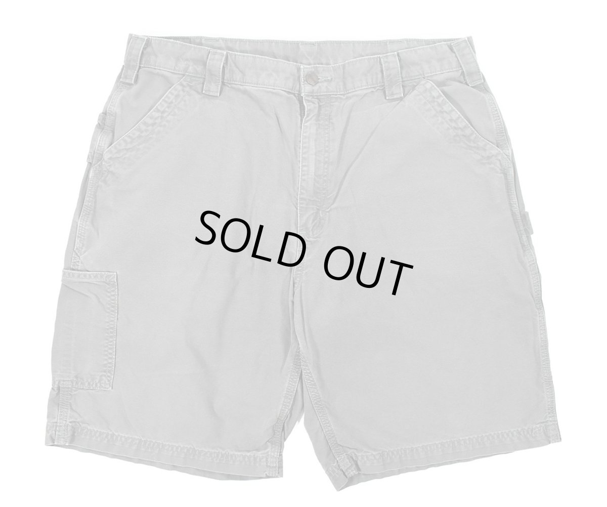 画像1: Used Carhartt Canvas Work Shorts Fatigue カーハート (1)