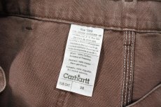 画像4: Used Carhartt Duck Work Shorts Chocolate カーハート (4)