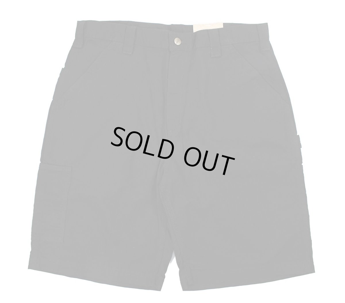 画像1: Carhartt Canvas Work Shorts Black カーハート (1)