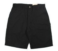 画像1: Carhartt Canvas Work Shorts Black カーハート (1)