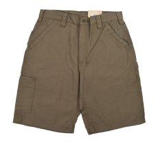 画像1: Carhartt Canvas Work Shorts Light Brown カーハート (1)