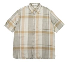 画像1: Used Perry Ellis S/S Cotton/Rayon Shirt (1)