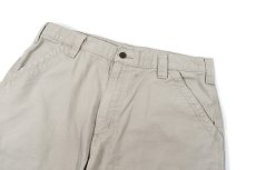 画像2: Used Carhartt Canvas Work Shorts Tan カーハート (2)
