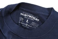 画像4: Used Heavyweight Collections L/S Blank Tee Navy made in USA (4)