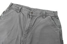 画像2: Used Carhartt Canvas Work Shorts Fatigue カーハート (2)