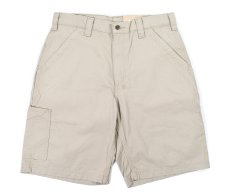 画像1: Carhartt Canvas Work Shorts Tan カーハート (1)