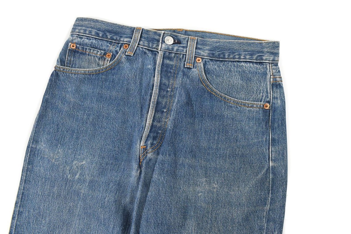 画像2: 94' Used Levi's 501 Denim Pants made in USA リーバイス (2)