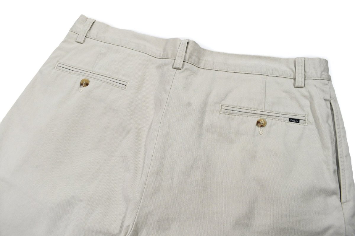 画像3: Used Polo Ralph Lauren Pleated Chino Shorts ラルフローレン (3)