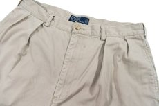 画像2: Used Polo Ralph Lauren Pleated Chino Shorts ラルフローレン (2)