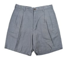 画像1: Used Chaps Ralph Lauren Pleated Linen Shorts ラルフローレン (1)