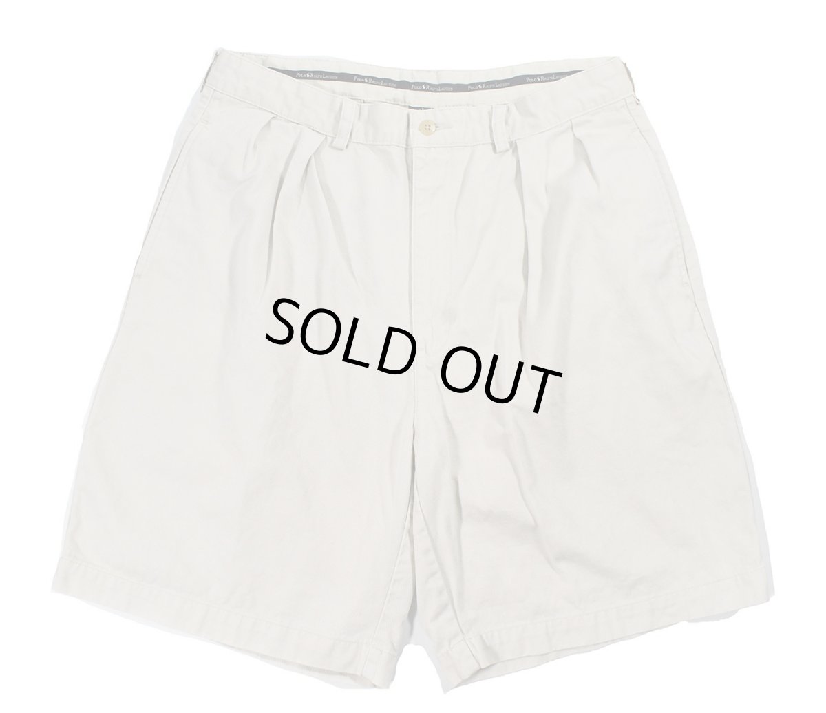 画像1: Used Polo Ralph Lauren Pleated Chino Shorts ラルフローレン (1)