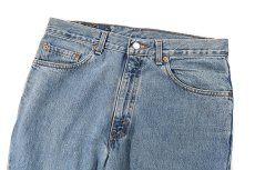 画像2: 01' Used Levi's 550 Cut Off Denim Pants made in USA リーバイス (2)