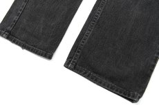画像3: 02' Used Levi's 505 Denim Pants Black made in USA リーバイス (3)