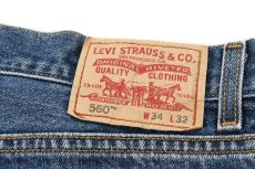 画像5: 00s Used Levi's 560 Denim Pants リーバイス (5)