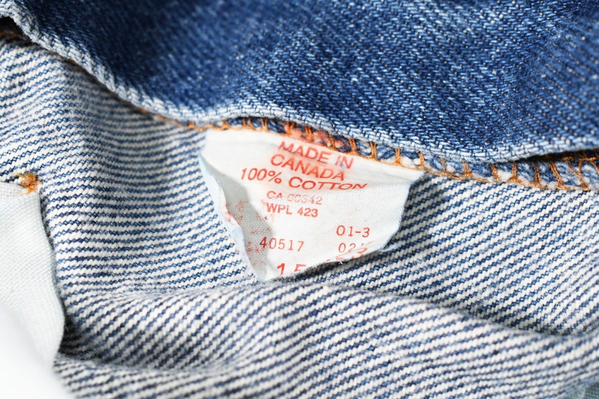 画像6: 90s Used Levi's 517 Denim Pants made in Canada リーバイス (6)