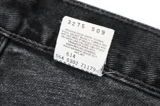 画像7: 02' Used Levi's 505 Denim Pants Black made in USA リーバイス (7)