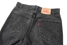 画像4: 02' Used Levi's 505 Denim Pants Black made in USA リーバイス (4)