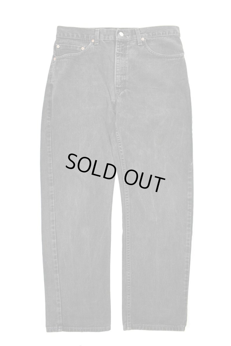 画像1: 02' Used Levi's 505 Denim Pants Black made in USA リーバイス (1)