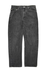 画像1: 02' Used Levi's 505 Denim Pants Black made in USA リーバイス (1)