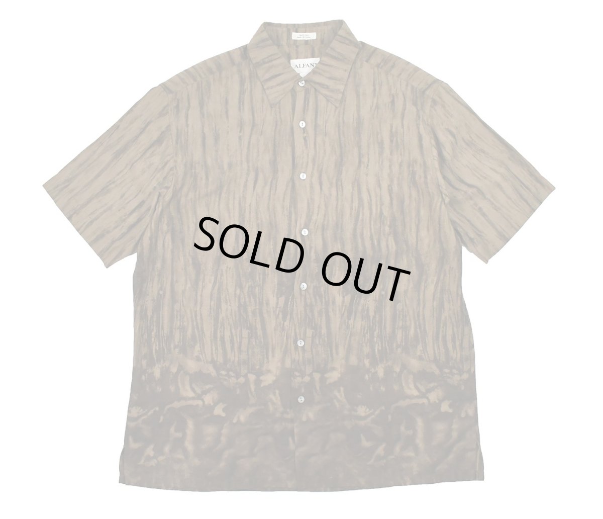 画像1: Used Alfani S/S Silk Shirt (1)