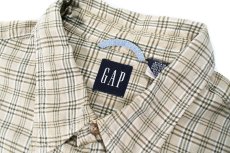 画像4: Used Gap S/S Plaid Pattern Shirt (4)