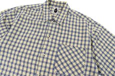 画像2: Used Bugle Boy S/S Cotton/Ramie Shirt (2)