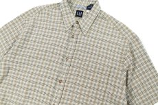 画像2: Used Gap S/S Plaid Pattern Shirt (2)