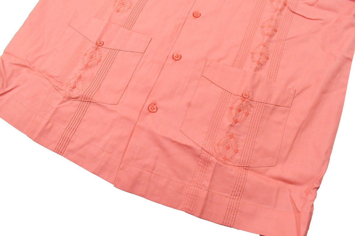 画像3: Cubavera Short Sleeve Guayabera Shirt Lantana キューバベラ (3)