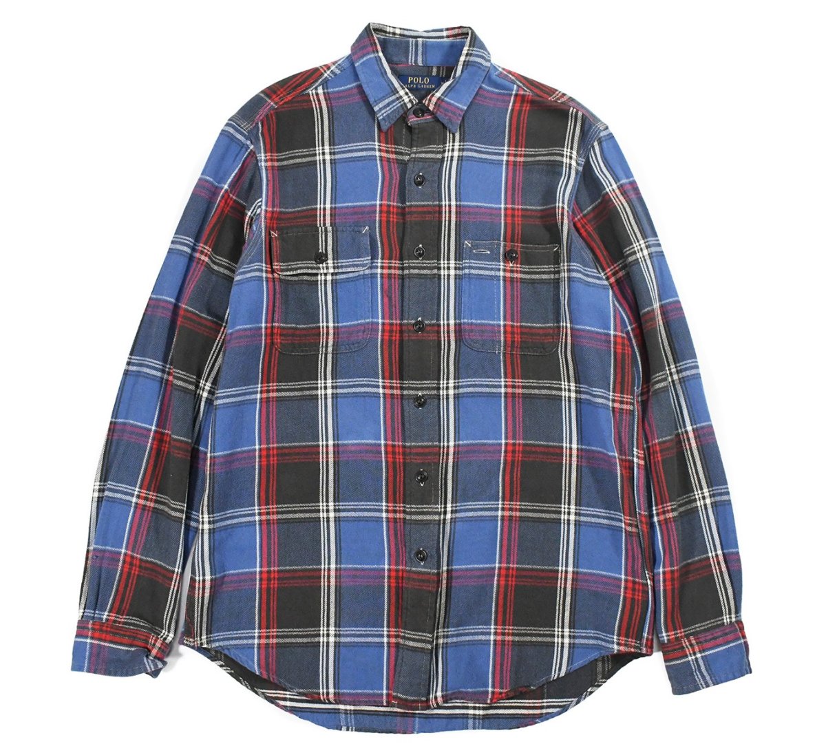 画像1: Used Polo Ralph Lauren Flannel Shirt (1)