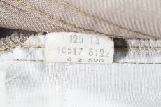 画像7: 80s Used Levi's 517 Flare Pants Khaki made in USA スタプレ (7)