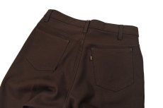 画像4: 94' Used Levi's 517 Flare Pants Brown made in USA スタプレ (4)