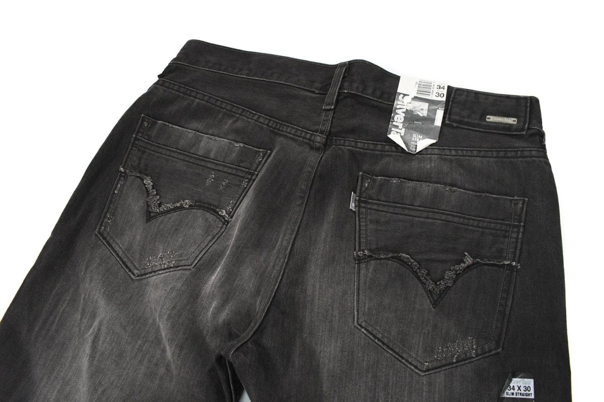画像4: Deadstock Levi's Silver Tab Slim Straight Denim Pants リーバイス (4)