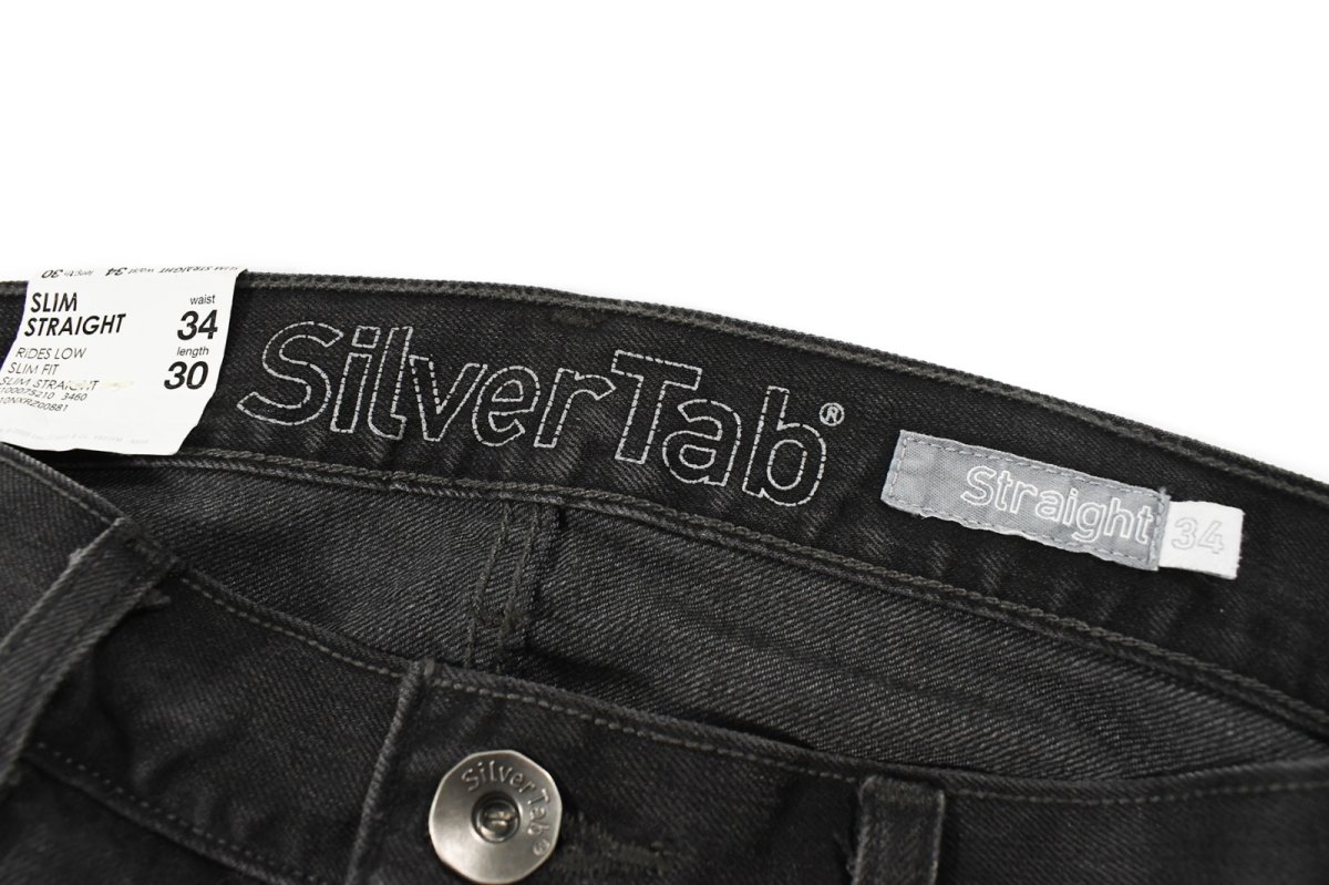 画像5: Deadstock Levi's Silver Tab Slim Straight Denim Pants リーバイス (5)