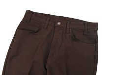 画像2: 94' Used Levi's 517 Flare Pants Brown made in USA スタプレ (2)