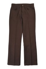画像1: 94' Used Levi's 517 Flare Pants Brown made in USA スタプレ (1)